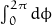 \int_{0}^{2\pi} d\phi