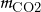 \mathpzc{m}_{\text{\scriptsize{CO2}}}