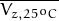 \overline{V_{z,25^oC}}